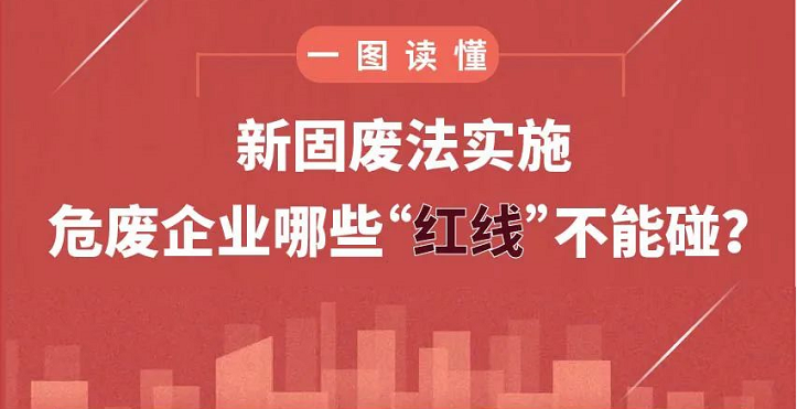 新固廢法實施，危廢企業(yè)哪些“紅線”不能碰？